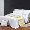 Smile Sunflower Bed Runner Scarf Summer Gnome Farm Lemon Tree Branch Yellow Bedding Scarf Decorative Bed Runners Cover for Home Bedroom Hotel Wedding Room Bed Scarf for Foot of Bed Full 83x20in view 3