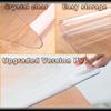 AYLFBFU Clear Table Cloth 35x93 Inch, Waterproof, Oil Proof, Wrinkle Free, End Table Cover Assorted Sizes, Tablecloths for Kitchen Dining Room, Clear 2mm view 4