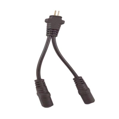 FR 2 Pin Splitter Lead Y Cable for Electric Recliner Lift Chair, 6"