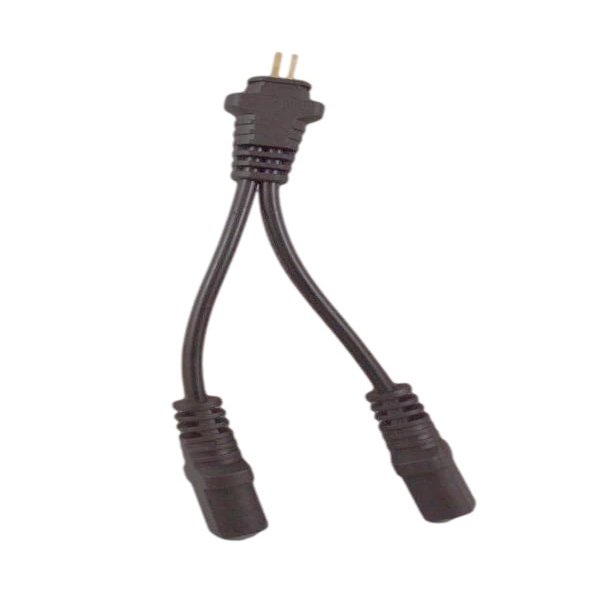 FR 2 Pin Splitter Lead Y Cable for Electric Recliner Lift Chair, 6"