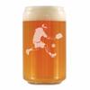 Bevvee Pickleball Player Man Beer Can Pint Glass - Pickleball Gifts and Decor for Men - 16 Oz Glasses view 1