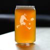 Bevvee Pickleball Player Man Beer Can Pint Glass - Pickleball Gifts and Decor for Men - 16 Oz Glasses view 2