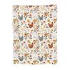 Chicken Floral Blanket Rooster Hen Printed Decor Throw Blanket Warm Soft Plush Lightweight Fleece Flannel Winter Blanket Farm Gifts for Girls Women Farmer Lover Boys Baby Kids Couch Bedding 60"X80" view 4