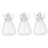 DECHOUS 3pcs Hanging Angel Shaped Vase Delicate Decor for Home Bedroom Room for Beautiful Plant Display and Eye-catching Centerpieces view 1