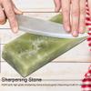 2 in 1 Sharpening Whetstone, 10000 Grit Combination Polishing Waterstone Blade Sharpener Grindstone Manual Knife Sharpeners for Kitchen Outdoor Cutting Tools(Green) view 4