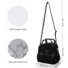 Ballet Heartbeat Insulated Lunch Bag Reusable Lunch Box Tote Bag with Shoulder Strap for Men Women view 2