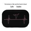 Ballet Heartbeat Insulated Lunch Bag Reusable Lunch Box Tote Bag with Shoulder Strap for Men Women view 4