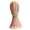 EXCEART Rattan Hat Display Rack Decorative Stand for Hats and Wigs for Home Retail Use Sturdy and Attractive Design for Showcasing Headwear Non-distorting Mannequin Shape view 1