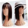 EXCEART Rattan Hat Display Rack Decorative Stand for Hats and Wigs for Home Retail Use Sturdy and Attractive Design for Showcasing Headwear Non-distorting Mannequin Shape view 2