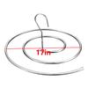 ABPETE Spiral Hanger,Laundry Hanger Dryer Rack,Stainless Steel Bed Sheet Drying Hanger, Space Saving Blanket Drying Rack Outdoor Indoor, Spiral Hanger for Bed Sheet Bath Towel view 2