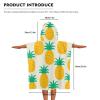 Mintulipy Hooded Bath Towel Poncho for Babies Toddler Infant Ultra Absorbent Pineapple Kids Hooded Beach Bath Towel Bathroom Beach Swim Supplies view 4