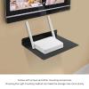 Thickened Proof Metal Wall Mount Shelf for AV Devices - Single Floating Shelf for Audio, Projector, Gaming Systems, Streaming Devices view 2