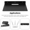 Thickened Proof Metal Wall Mount Shelf for AV Devices - Single Floating Shelf for Audio, Projector, Gaming Systems, Streaming Devices view 4