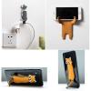 TIWABI Cartoon Animal Hook Tail Bending Repeated use Seamless Hook Magic Sticky Hook PVC Soft Glue Hook view 3
