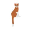 TIWABI Cartoon Animal Hook Tail Bending Repeated use Seamless Hook Magic Sticky Hook PVC Soft Glue Hook view 4