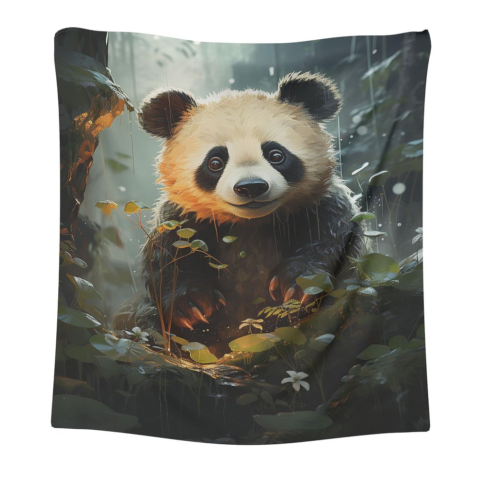 CAPITUNEISKINEPA Panda Blanket - Ideal Gifts for Panda Lovers 50" x 60"