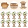 10 Pcs Gold Flowers Vases for Centrepieces,Wedding Table Centerpiece Decoration,Home Flower Stand for Birthday Ceremony Christmas Events,Indoor Mini Sized Plant Pots,Use in cCafe,Bar and Hotel view 4