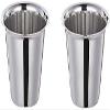 BishtHub Stainless Steel Glass Set Tea Cup Drinking Tumbler Glasses Cups For Drinkware And Tableware (160 ML- Pack Of 2) view 1