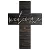 Imahoocool Wall Wooden Cross wood wall cross Home decor For Home Bathroom Church Room Decor Easter Christmas Gifts 13.9x9.9IN view 1