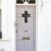 Imahoocool Wall Wooden Cross wood wall cross Home decor For Home Bathroom Church Room Decor Easter Christmas Gifts 13.9x9.9IN view 2