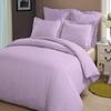 AHJ Beddings Emperor/Wyoming King Size 7 Piece Duvet Cover Set (18 inch Deep Pocket Sheet Set and Duvet Cover) - 600 Thread Count, 100% Egyptian Cotton - Lilac Solid view 1