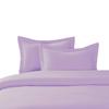 AHJ Beddings Emperor/Wyoming King Size 7 Piece Duvet Cover Set (18 inch Deep Pocket Sheet Set and Duvet Cover) - 600 Thread Count, 100% Egyptian Cotton - Lilac Solid view 2