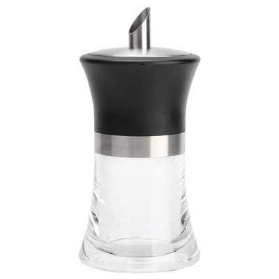 100ml Sugar Jar Dispenser, Household Acrylic Container Sugar Shaker with Stainless Steel Nozzle, Coffee Shaker Kitchen Utensil Accessories(100ml)