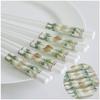 HYQHYX Bamboo Chopsticks Reusable Chopsticks Easy to use Chopsticks, 10 Pairs Ceramic Reusable Chopsticks, White Porcelain Chopsticks Gift Set(Color:1,Size:) view 1