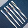 HYQHYX Bamboo Chopsticks Reusable Chopsticks Easy to use Chopsticks, 10 Pairs Ceramic Reusable Chopsticks, White Porcelain Chopsticks Gift Set(Color:1,Size:) view 3