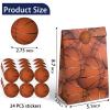Outego 24 Basketball Party Favor Bags with Stickers Basketball Goodie Bags Basketball Party Favors for Kids Basketball Birthday Party Supplies view 3