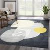 Abani Deco Collection Area Rug - Grey Minimalist Design -7'9" x 10'2"(8'x10') - Easy to Clean - Durable for Kids and Pets - Non-Shedding - Medium Pile - Soft Feel - for Living Room, Bedroom & Office view 1