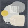 Abani Deco Collection Area Rug - Grey Minimalist Design -7'9" x 10'2"(8'x10') - Easy to Clean - Durable for Kids and Pets - Non-Shedding - Medium Pile - Soft Feel - for Living Room, Bedroom & Office view 2