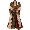 Northlight Angel with Wings Commercial Size Christmas Tree Topper - 3' - Brown and Red - Unlit view 1