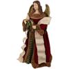 Northlight Angel with Wings Commercial Size Christmas Tree Topper - 3' - Brown and Red - Unlit view 3