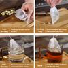 400pcs Disposable Tea Bags for Loose Leaf Tea With Free Tea Spoon - Filter Bags for Coffee, Spice, Herbs (QS218) view 3