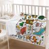 Camping Blanket Gifts,Soft Camping Throw,Cute Plush Flannel Camping Quilts Decorations for Bedroom Sofa Bed Outdoor Travel 40 x 30in for Pets view 3