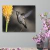16"x20" Canvas Wall Art Hummingbird Bird Animal Flight Framed Canvas Prints Modern Decor for Home Bathroom Office Farmhouse Canvas Artwork Poster Housewarming Gift for New Homeowners view 4