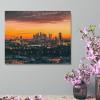 11"x14" Canvas Wall Decor Artwork Sunset City Landscape Canvas Wall Art Poster Print Modern Painting Pictures Home School Office Classroom Decor Birthday Gift for Women Men Kids view 4