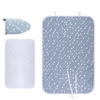 DMVWJR Ironing Mat/Pad (Medium 18.8 * 28.3in) Ironing Board Replacement Iron Board Alternative Cover for Steam Pressing On Tabletop Or Bed(Color:A3)
