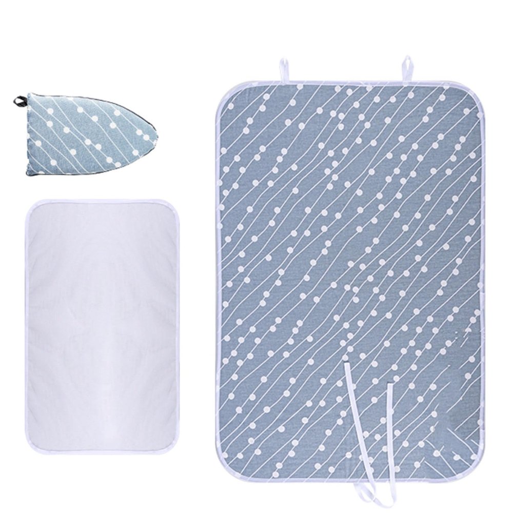 DMVWJR Ironing Mat/Pad (Medium 18.8 * 28.3in) Ironing Board Replacement Iron Board Alternative Cover for Steam Pressing On Tabletop Or Bed(Color:A3)