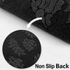 Black and White Area Rug 5x7, Bohemian Mandala Rug for Kids Boys Girls, Yin Yang Psychedelic Tree of Life Washable Carpet, Exotic Medallion Sun and Moon Decorative Rug for Bedside view 4