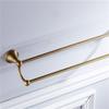 Bronze Bathroom Accessories Hardware Set Antique Hair Dryer Rack Coat Towel Shelf Rail Bar Shower Soap Dish Holder Toilet Brush,Double Towel Bar view 3