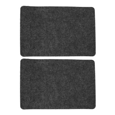 2-Pack Heat Resistant Mats - Washable Non-Slip Insulation Pads for Kitchen Countertop - Ideal for Air Fryers and Kitchen Surfaces