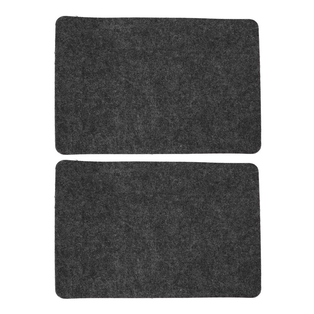 2-Pack Heat Resistant Mats - Washable Non-Slip Insulation Pads for Kitchen Countertop - Ideal for Air Fryers and Kitchen Surfaces