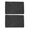 2-Pack Heat Resistant Mats - Washable Non-Slip Insulation Pads for Kitchen Countertop - Ideal for Air Fryers and Kitchen Surfaces view 1