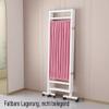 zktoermn Medical Privacy Screen with Wheels, Folding & Rolling Room Divider Partition Privacy Screens for Office, Room,Restaurant, Hospital (Color : White, Size : 4PCS) view 2