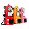 Audio Guestbook Phone Booth, Vintage and Retro Style Audio Guestbook Telephone for Wedding (Yellow) view 3