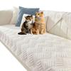 ZZDZW Funny Couch Cover Magic Sofa Cover Garden Cotton Protective Couch Cover Plaid Cream-Coloured Large Plaid Square Pet Mat Bed Couch Cover (Color : #16, Size : 110X160CM(1pc)) view 1