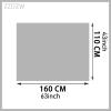 ZZDZW Funny Couch Cover Magic Sofa Cover Garden Cotton Protective Couch Cover Plaid Cream-Coloured Large Plaid Square Pet Mat Bed Couch Cover (Color : #16, Size : 110X160CM(1pc)) view 2