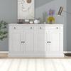 USIIN Multifunctional Kitchen Sideboard Storage Buffet Cabinet - A Versatile Storage Solution (Antique White) view 4